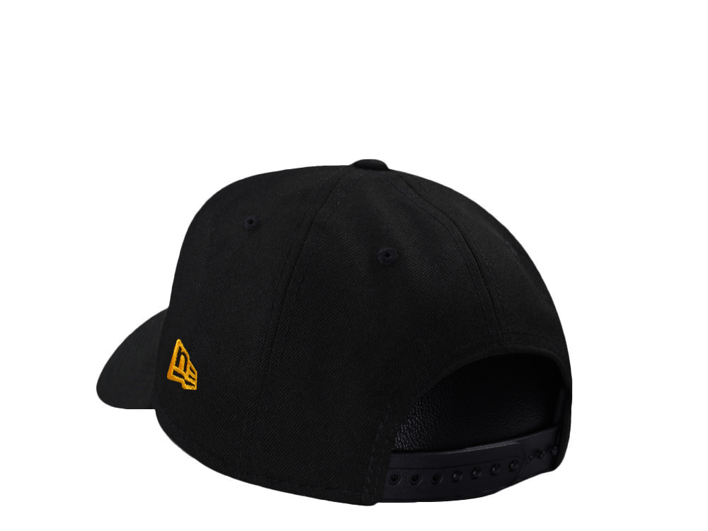 New Era Green Bay Packers 75th Anniversary Black Prime Edition 9Forty A Frame Snapback Cap