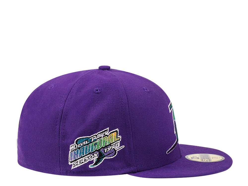 New Era Tampa Bay Rays Inaugural Season 1998 Color Flash Edition 59Fifty Fitted Cap