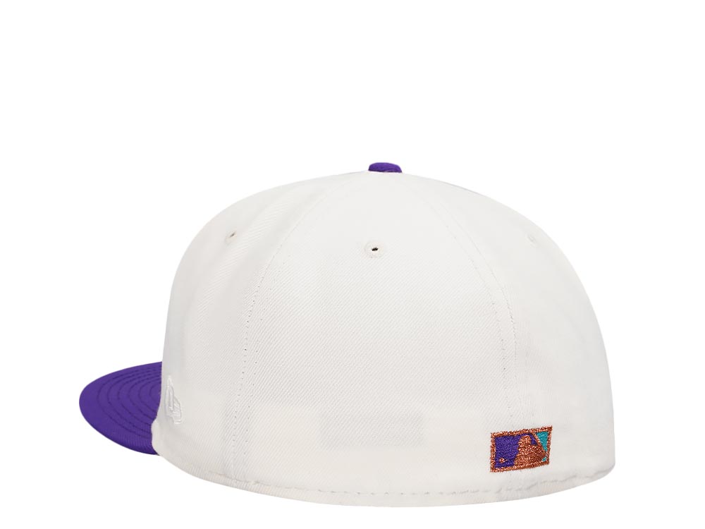 New Era Arizona Diamondbacks Inaugural Season 1998 Chrome Prime Two Tone Edition 59Fifty Fitted Cap