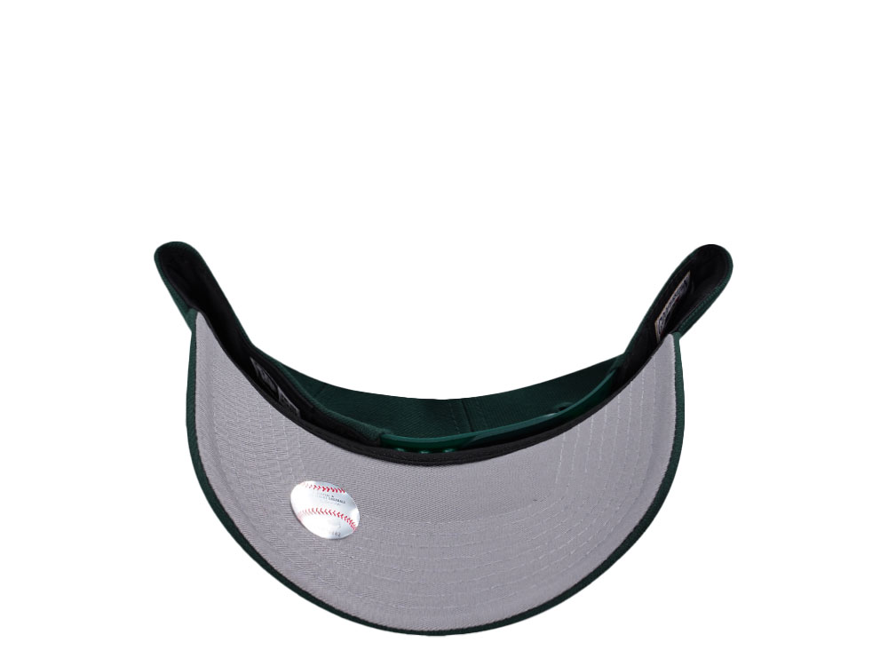 New Era New York Yankees Subway Series Dark Green Prime Edition 9Forty A Frame Snapback Cap