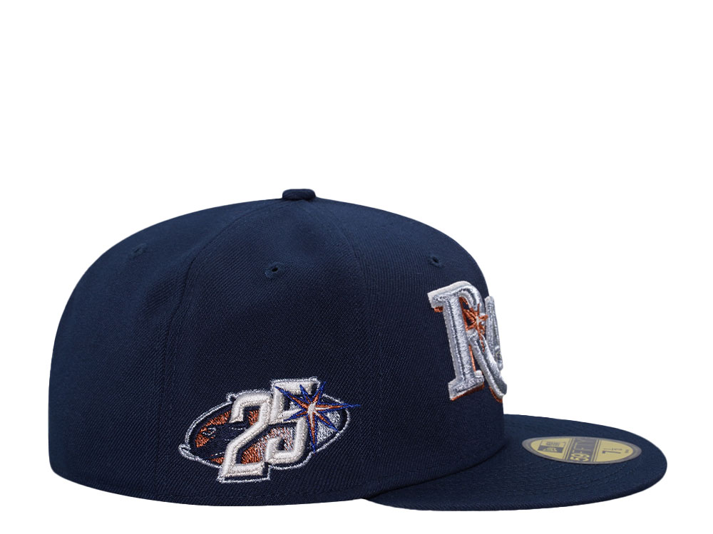 New Era Tampa Bay Rays 25th Anniversary Iced Ocean Edition 59Fifty Fitted Cap