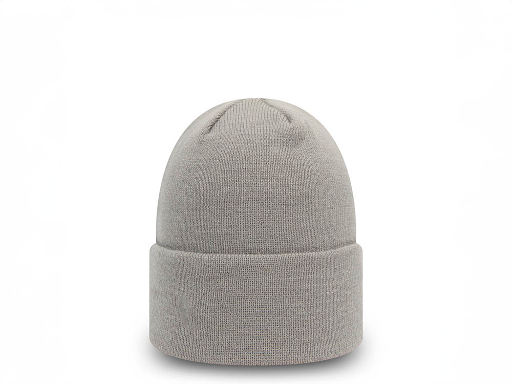New Era Essential Cuff Beanie Gray Knit