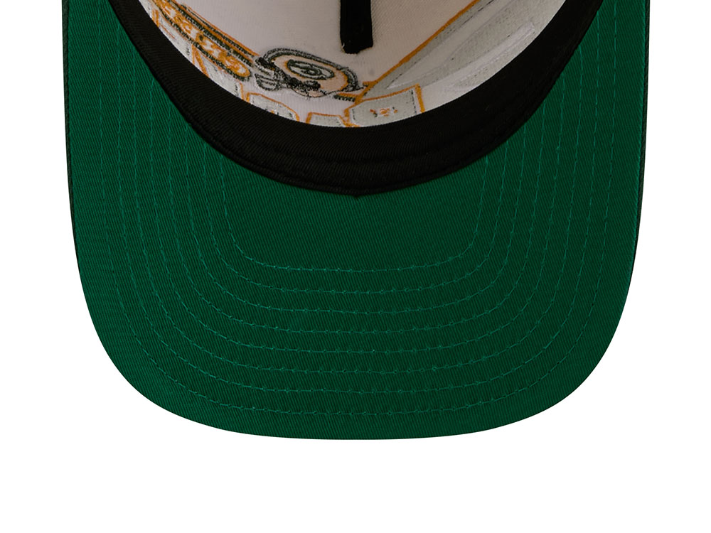 New Era Green Bay Packers Classic Logo Two Tone Edition 9Fifty A Frame Snapback Cap