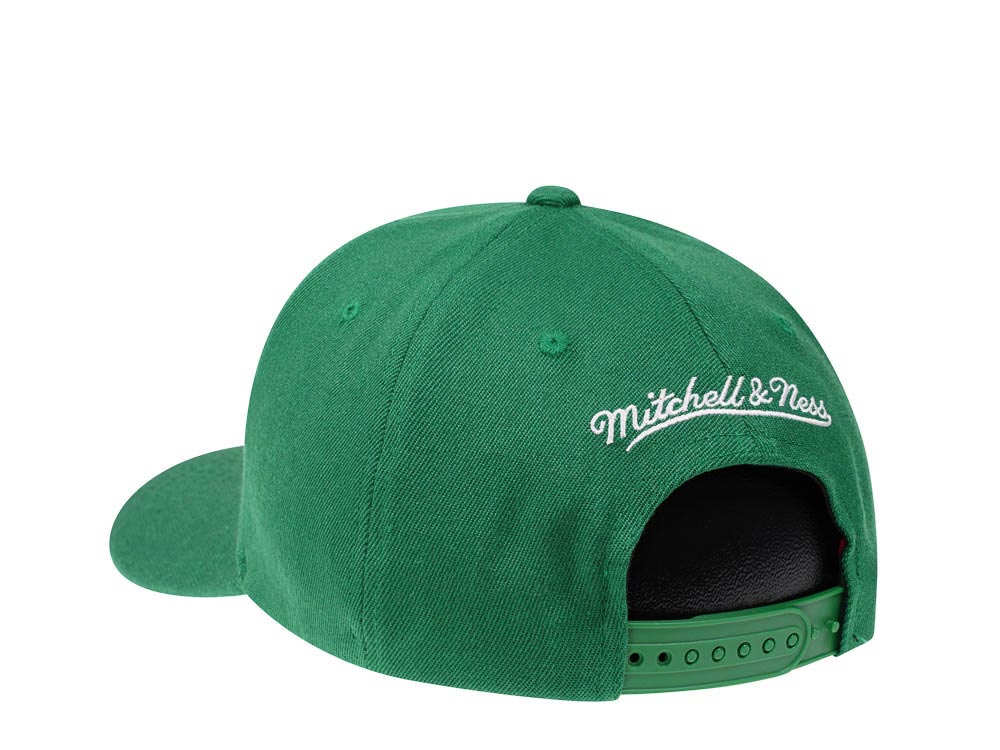 Mitchell & Ness Dallas Mavericks Team Ground Red Line Solid Flex Snapback Cap
