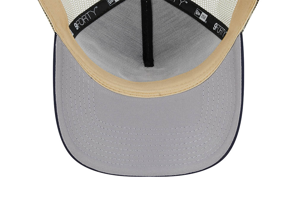 New Era Houston Astros All Day Two Tone 9Forty A Frame Trucker Snapback Cap
