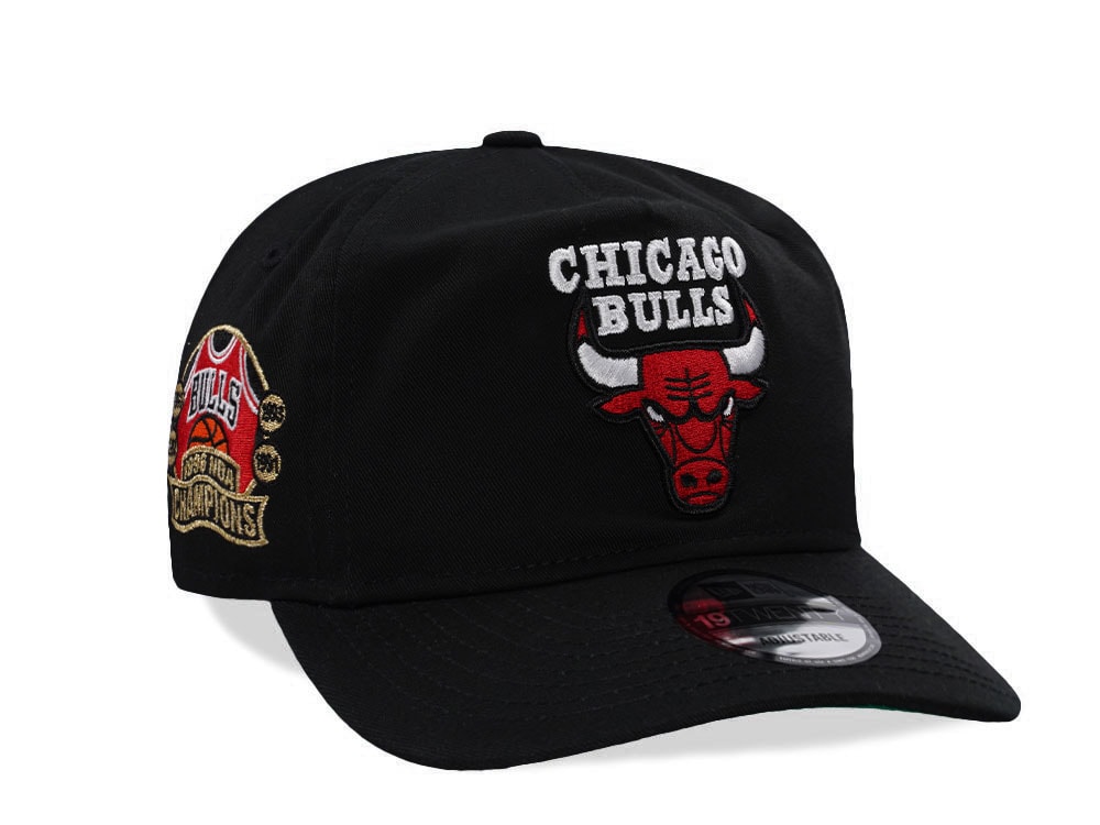 New Era Chicago Bulls NBA Champions 1996 Black Prime Edition 19Twenty Snapback Cap