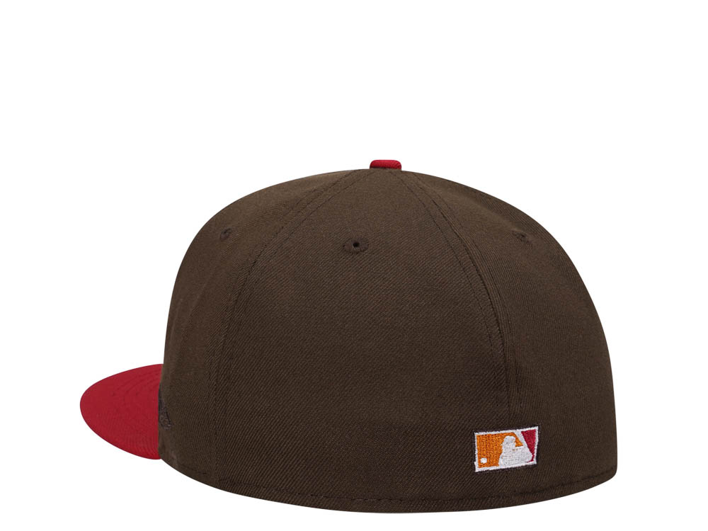 New Era San Diego Padres 40th Anniversary Walnut Two Tone Prime Edition 59Fifty Fitted Cap