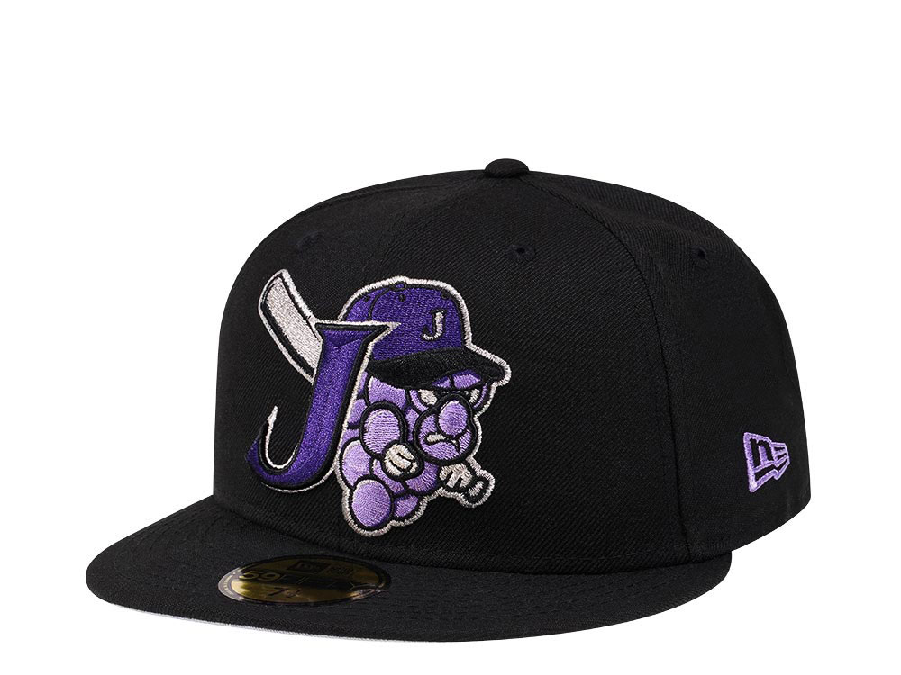 New Era Jamestown Jammers Black Edition 59Fifty Fitted Cap