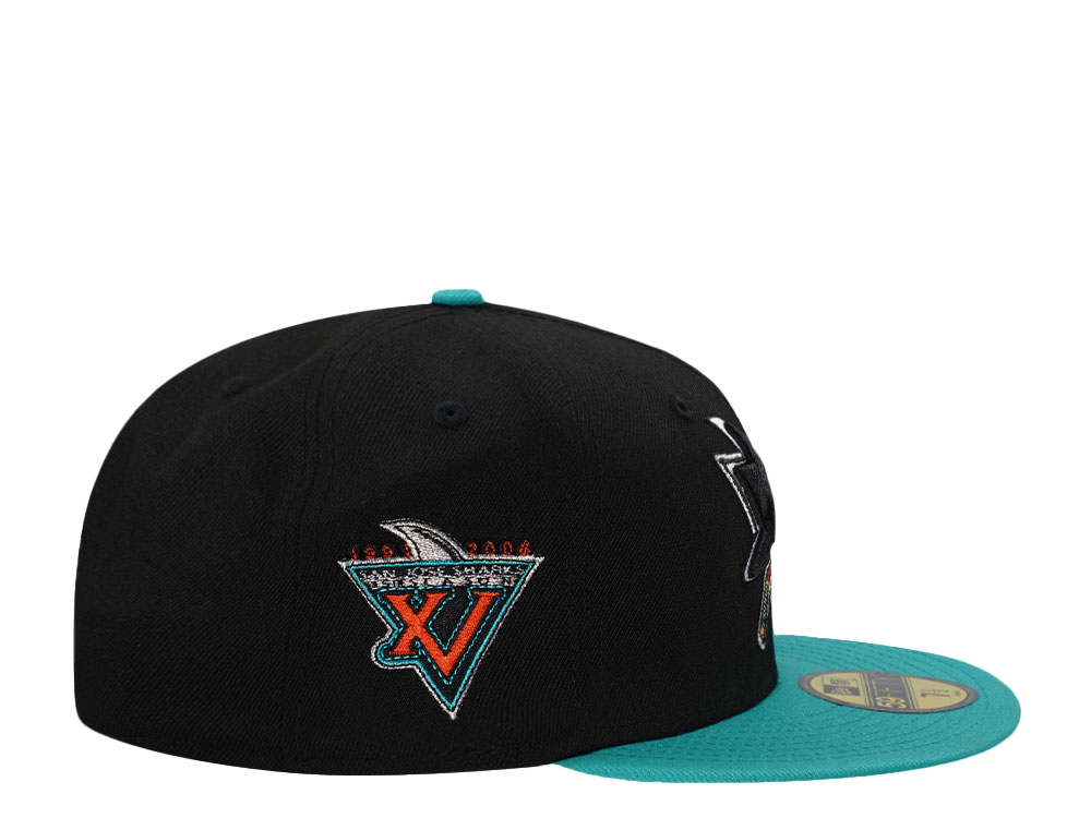 New Era San Jose Sharks 15th Season Throwback Two Tone Edition 59Fifty Fitted Cap