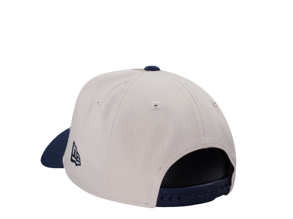 New Era New York Rangers 85th Anniversary Chrome Two Tone Edition 9Forty A Frame Snapback Cap