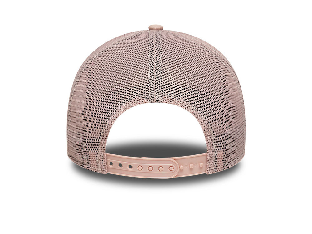 New Era Los Angeles Dodgers Outline Pink Prime Edition 9Forty A Frame Trucker Snapback Cap