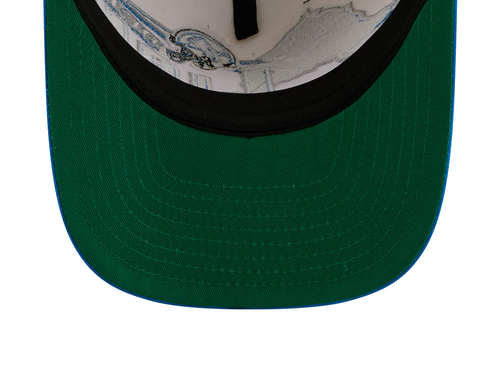 New Era Detroit Lions Classic Logo Two Tone Edition 9Fifty A Frame Snapback Cap