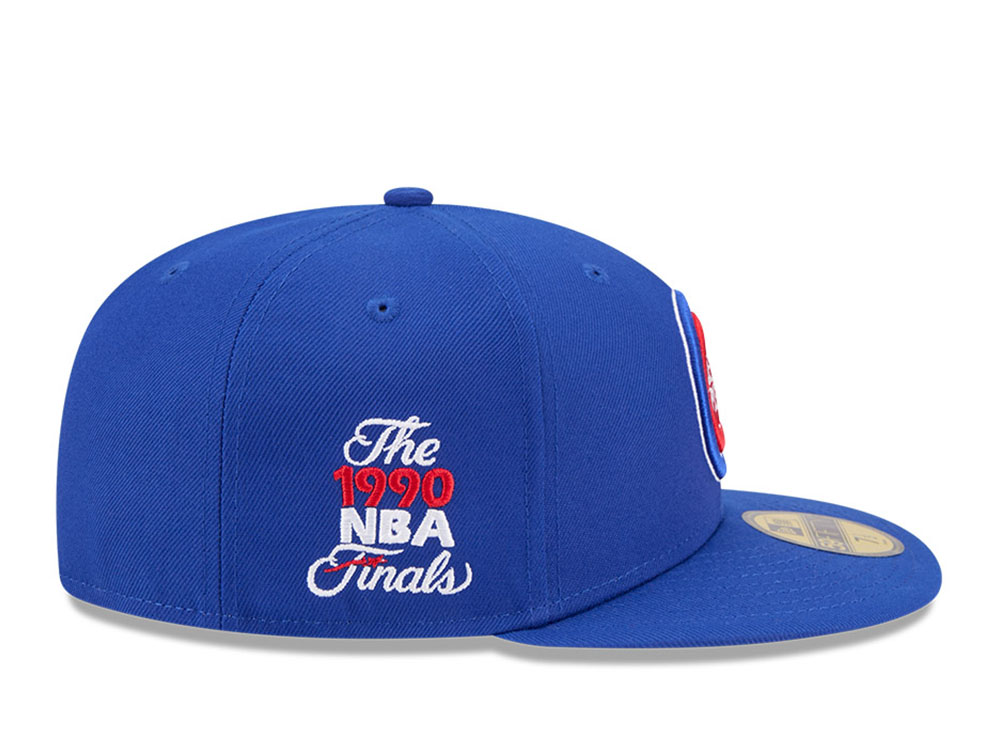 New Era Detroit Pistons HWC NBA Finals 1990 Blue 59Fifty Fitted Cap