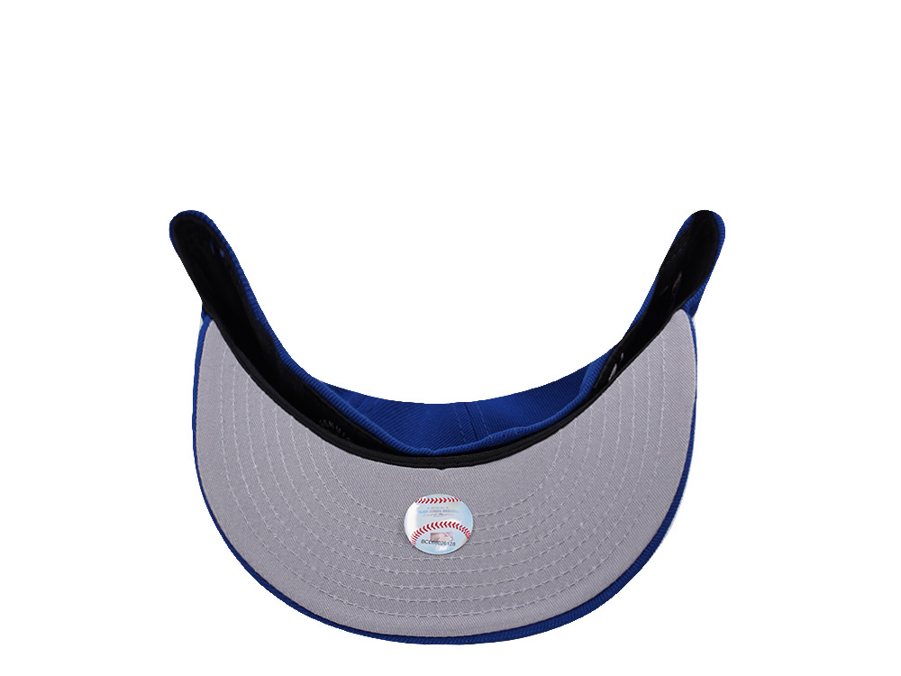 New Era Toronto Blue Jays 50th Anniversary Royal Blue Prime Edition 59Fifty Pre Curved Fitted Cap
