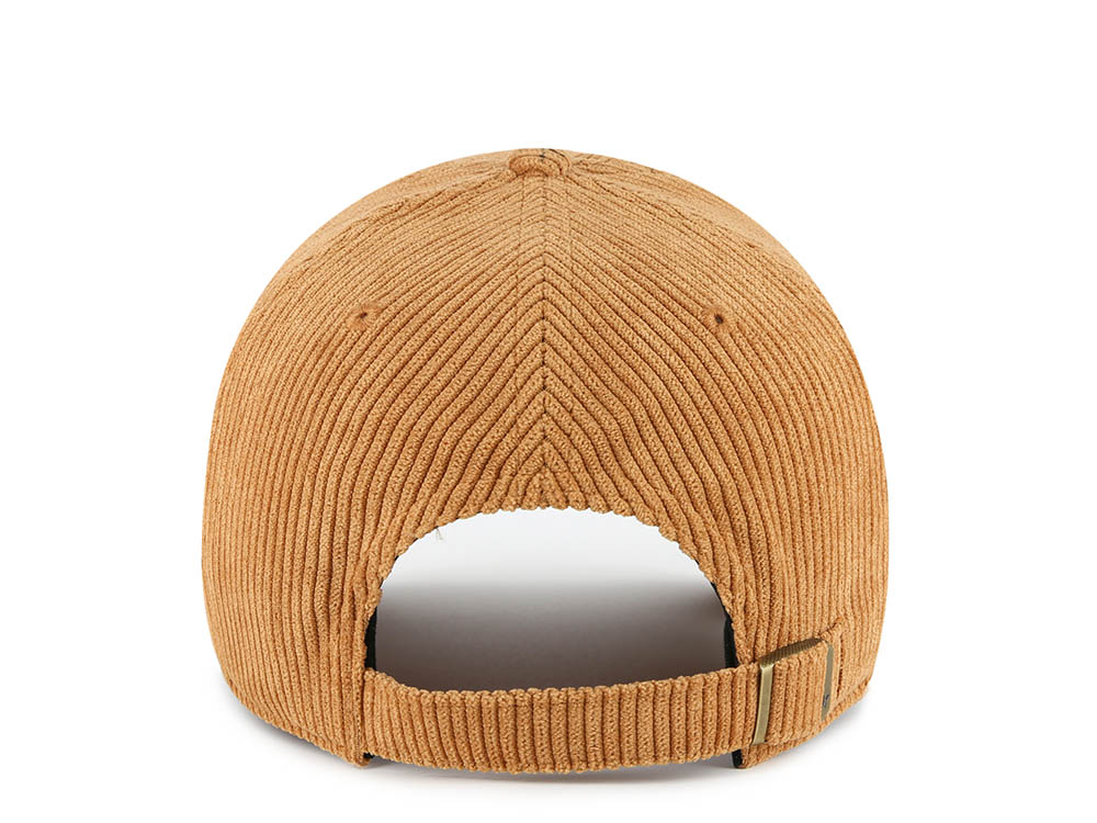 47 Brand New York Yankees Corduroy Brown Edition Clean Up Strapback Cap