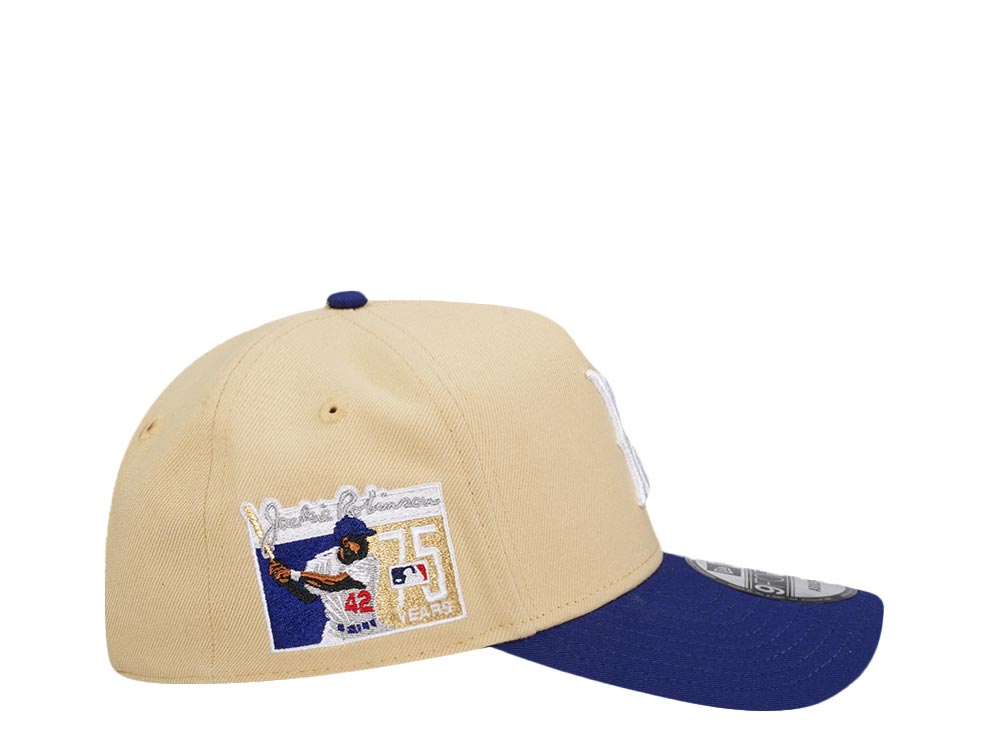 New Era Brooklyn Dodgers Jackie Robinson 75 Years Throwback Edition 9Forty A Frame Snapback Cap