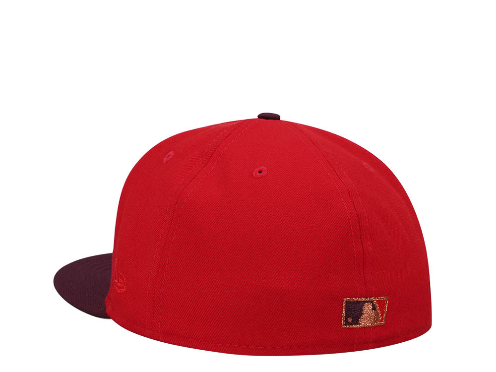 New Era Washington Nationals All Star Game 2018 Burgundy Copper Two Tone Edition 59Fifty Fitted Cap