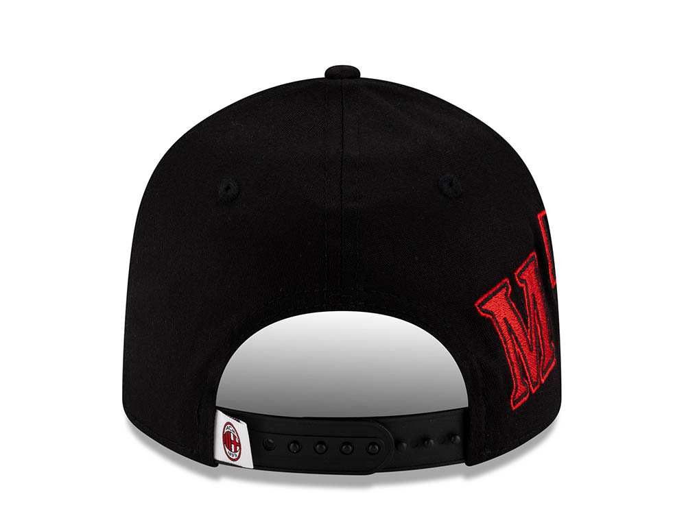 New Era Ac Milan Tonal Floral Edition Blue 9Fifty Stretch Snapback Cap