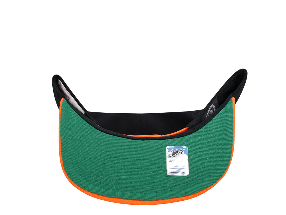 Mitchell & Ness Anaheim Ducks Transcript Two Tone Snapback Cap