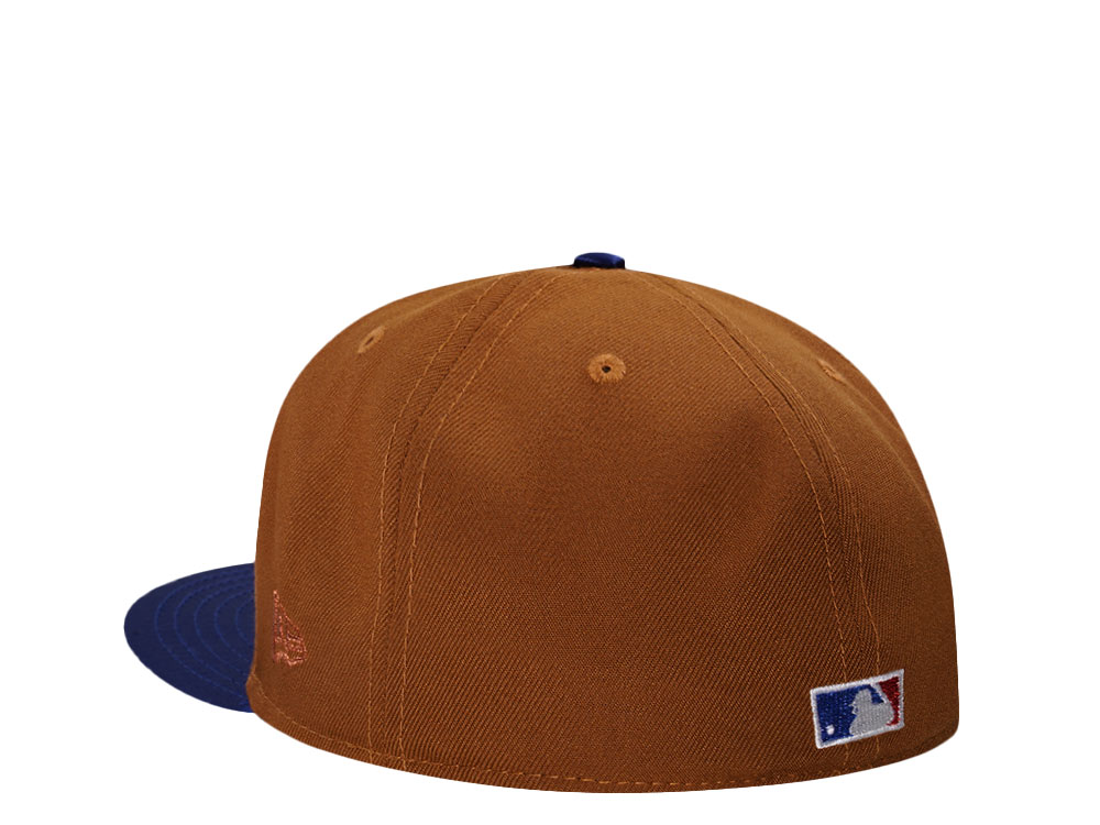 New Era Brooklyn Dodgers Jackie Robinson Bourbon Satin Brim Edition 59Fifty Fitted Cap