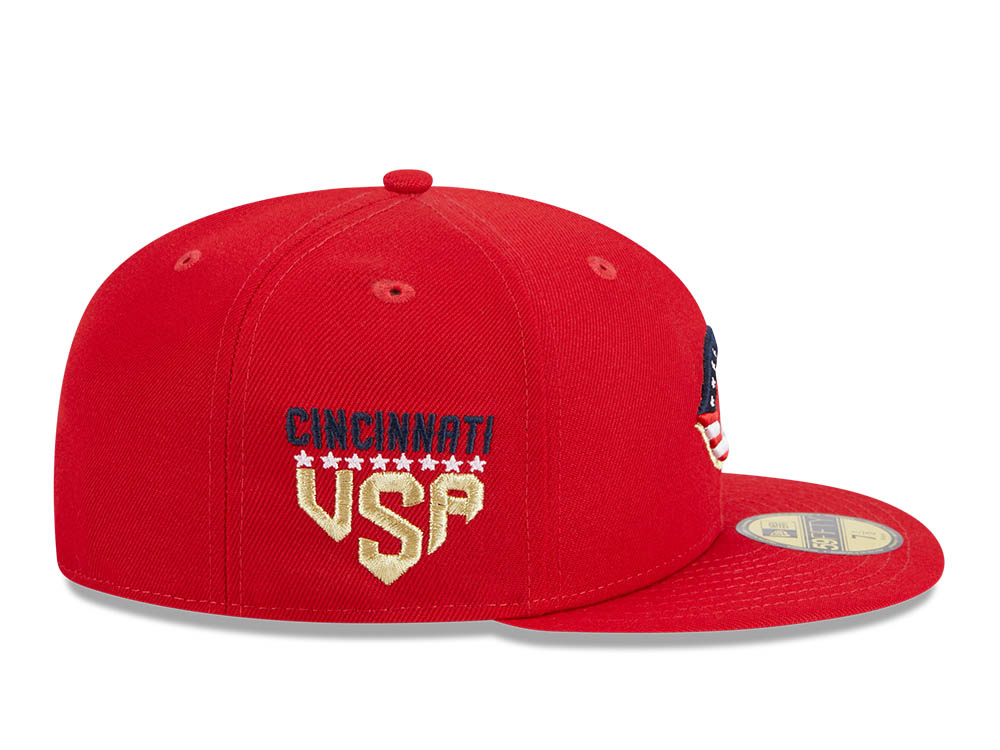 New Era Cincinnati Reds 4th of July 23 59Fifty Fitted Cap