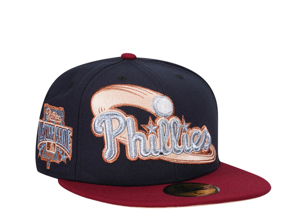 New Era Philadephia Phillies All Star Game 1996 Heavy Metallic Two Tone Edition 59Fifty Fitted Cap