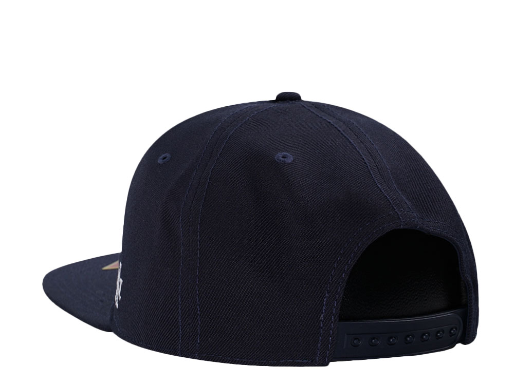 American Needle Edmonton Oilers 400 Series Navy Snapback Cap