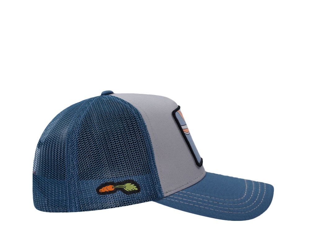 Capslab Looney Tunes Bugs Bunny Gray Trucker Snapback Cap