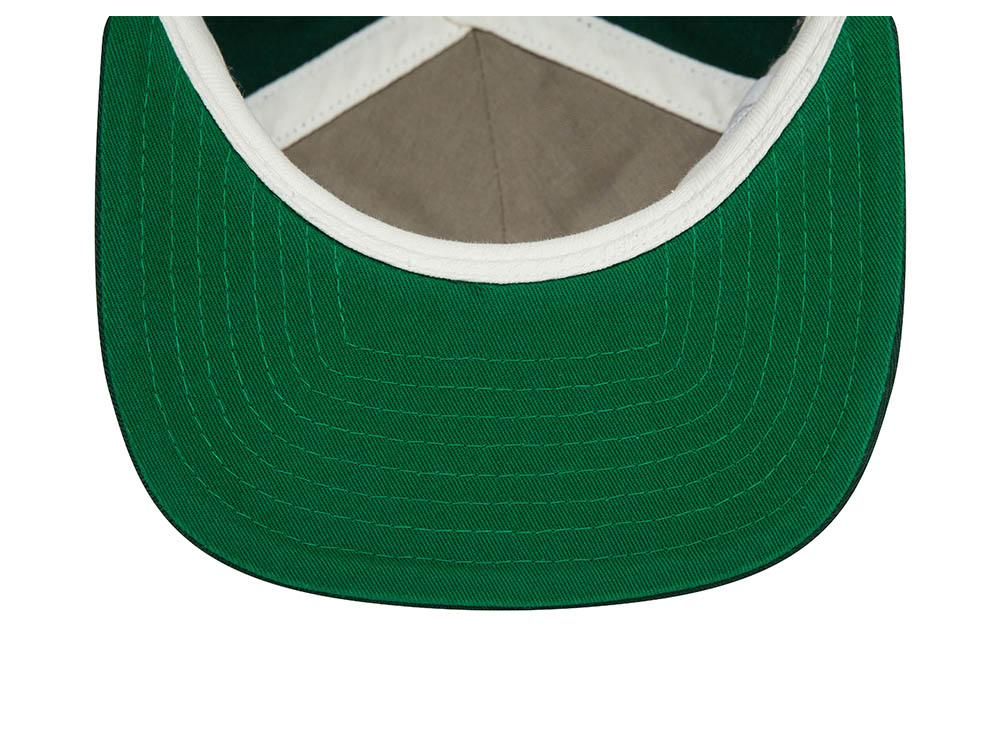 New Era Eugene Emeralds Dark Green A Frame Golfer Snapback Cap