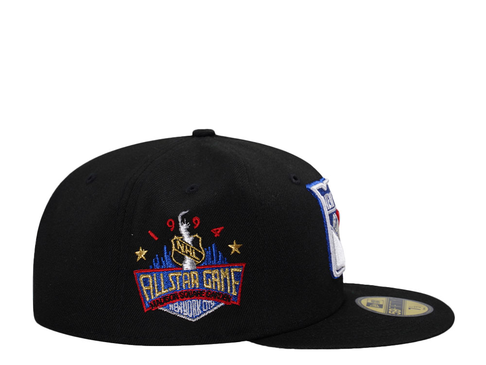 New Era New York Rangers All Star Game 1994 Black Throwback Edition 59Fifty Fitted Cap