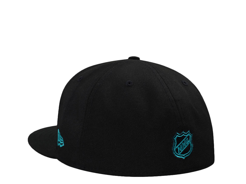 New Era New York Islanders 50th Anniversary Black Metallic Prime Edition 59Fifty Fitted Cap