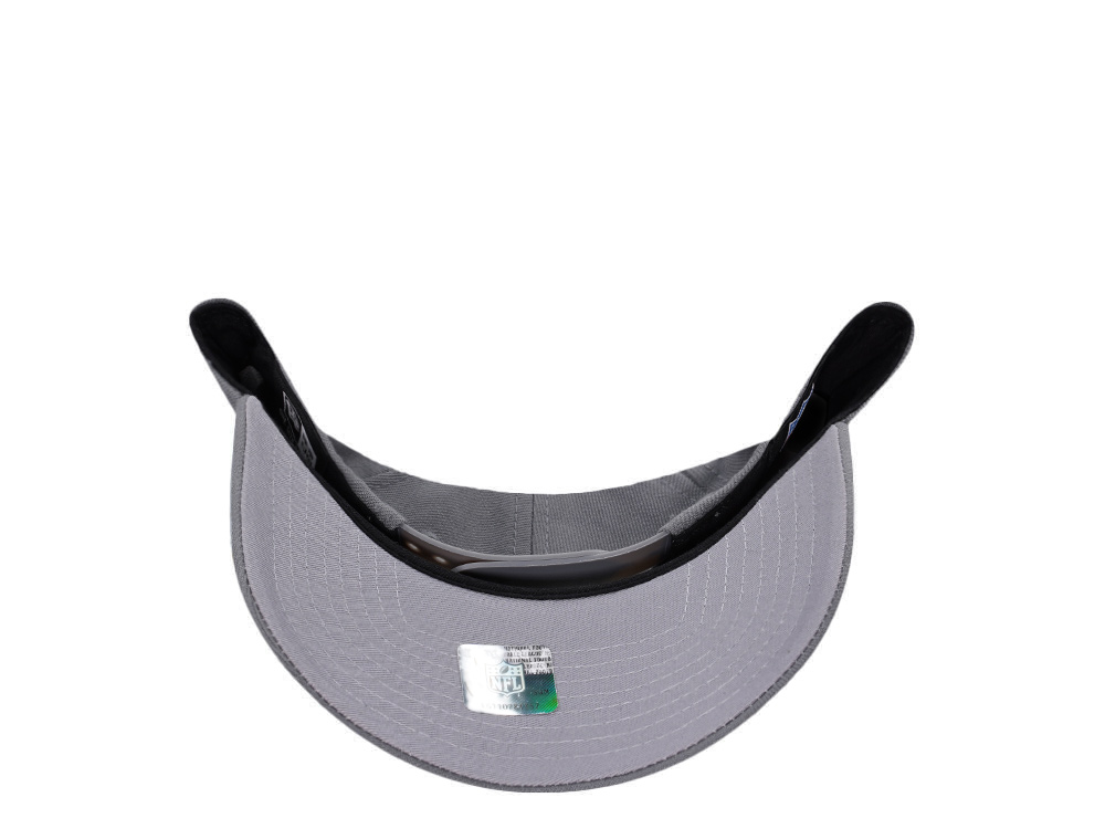 New Era Detroit Lions 90 Seasons Gray Prime Edition 9Forty A Frame Snapback Cap