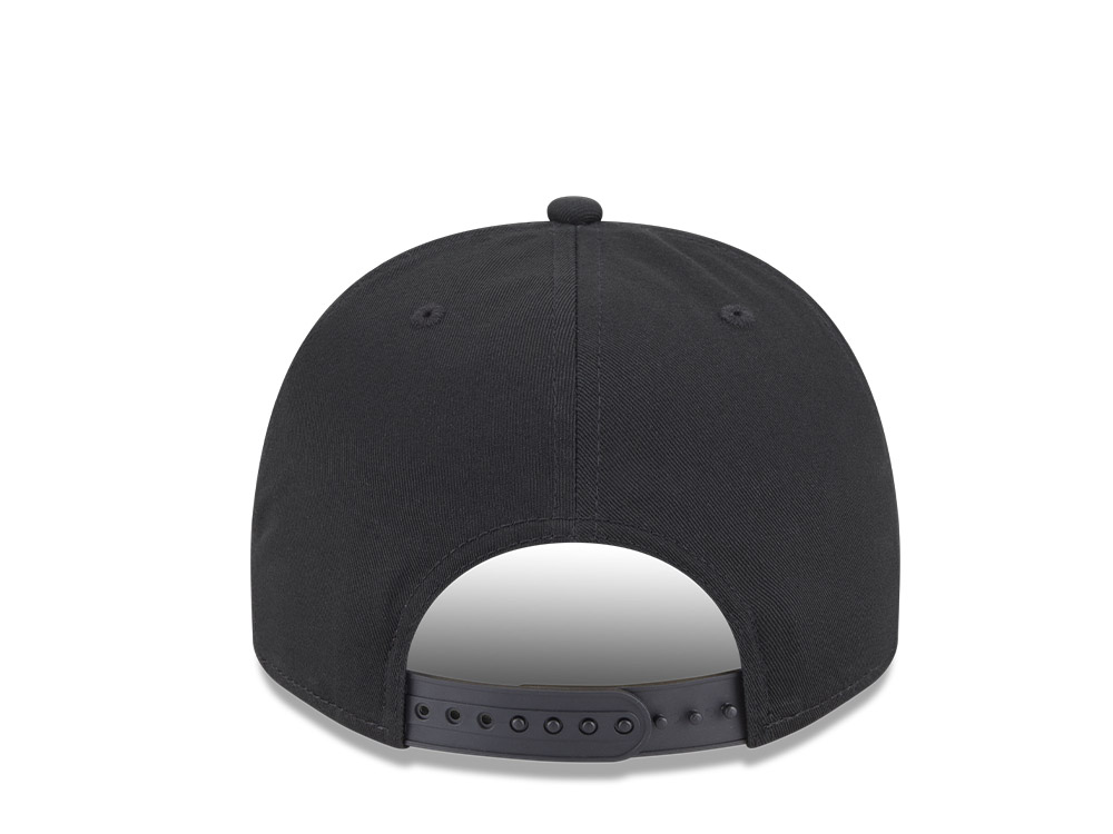 New Era Anaheim Ducks Chainstitch Black 9Fifty A Frame Snapback Cap