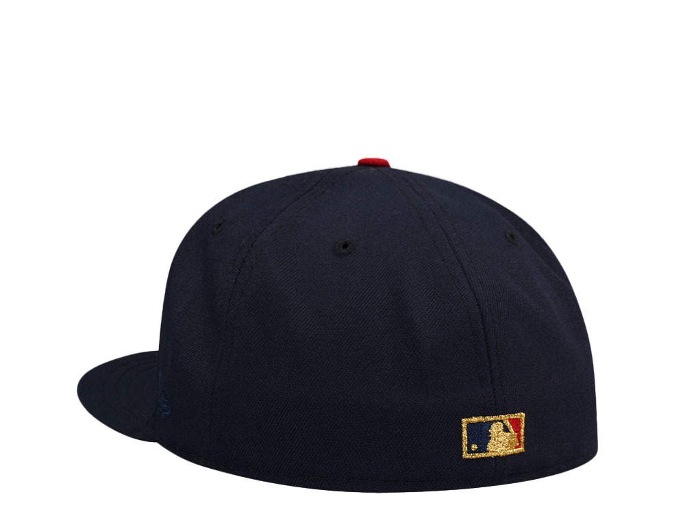 New Era Cleveland Indians American League Throwback Edition 59Fifty Fitted Cap