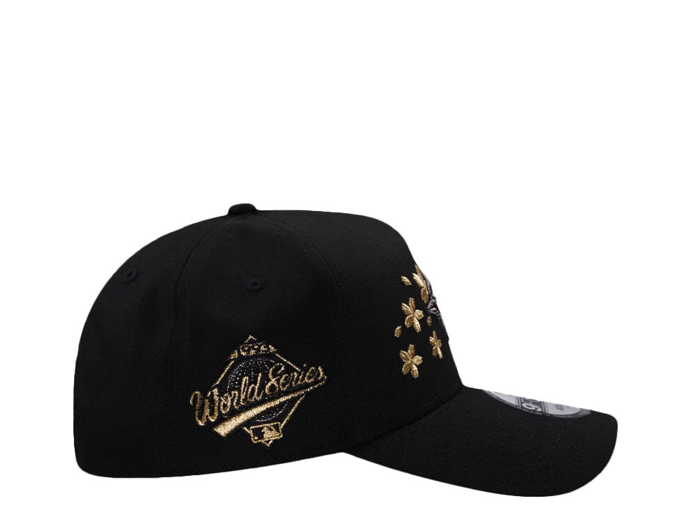 New Era Toronto Blue Jays World Series 1993 Sakura Black Prime Edition 9Forty A Frame Snapback Cap
