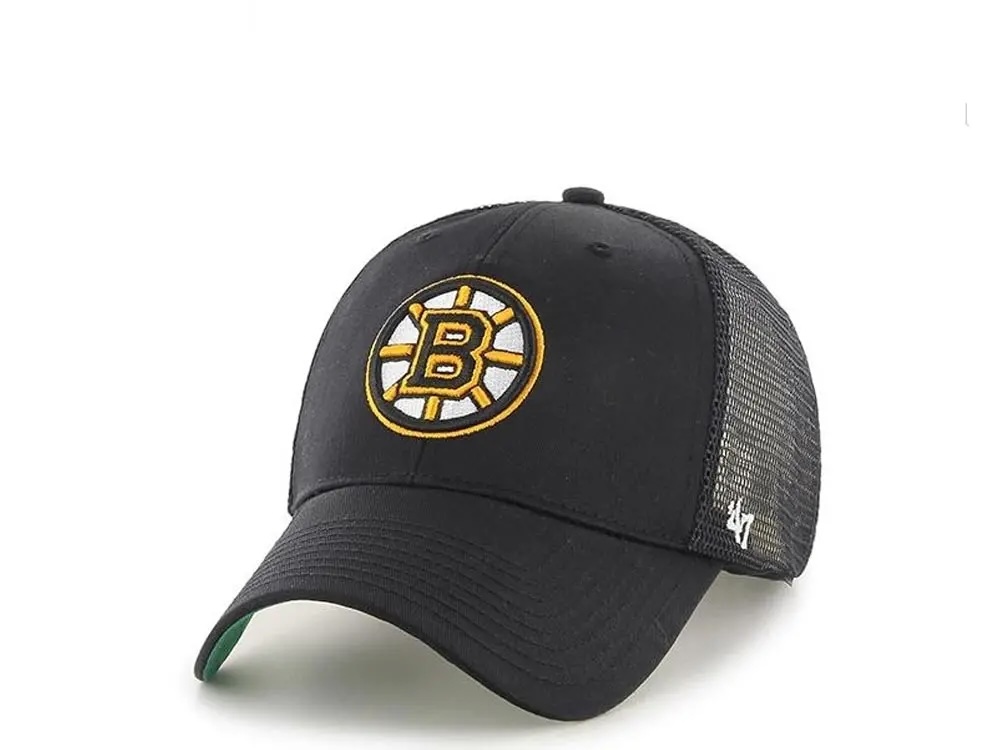 47brand Boston Bruins Classic Trucker Snapback Cap