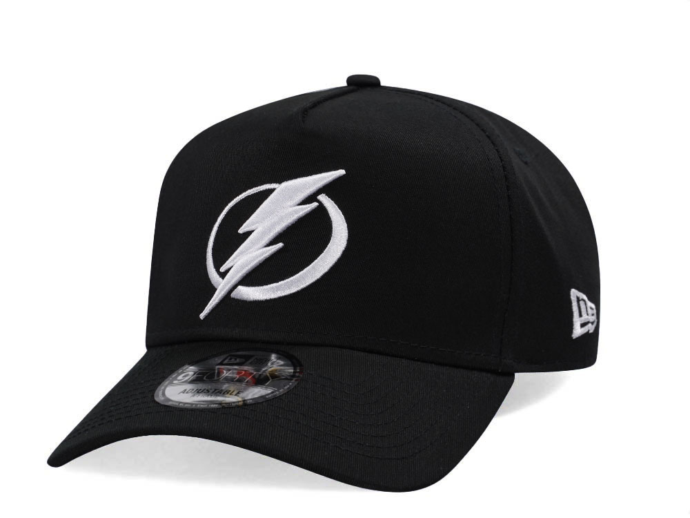 New Era Tampa Bay Lightning NHL Injection 2024 Black 9Forty A Frame Snapback Cap