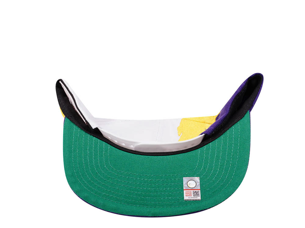 Mitchell & Ness Louisiana State University NCAA Paintbrush Snapback Cap