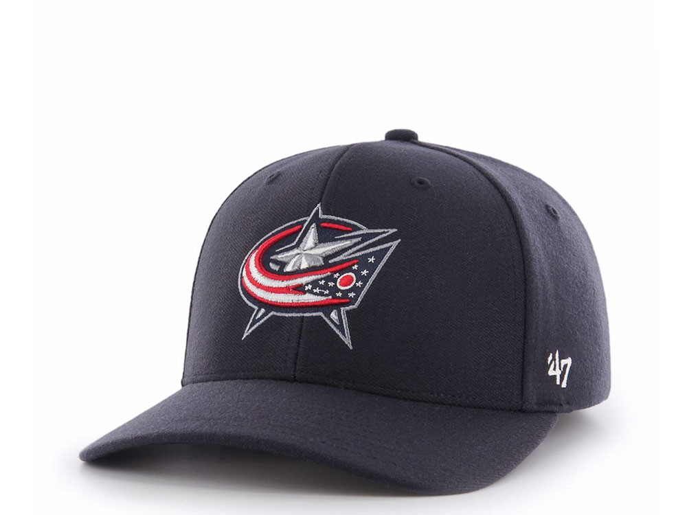 47Brand Columbus Blue Jackets Contender Stretch Fit Cap