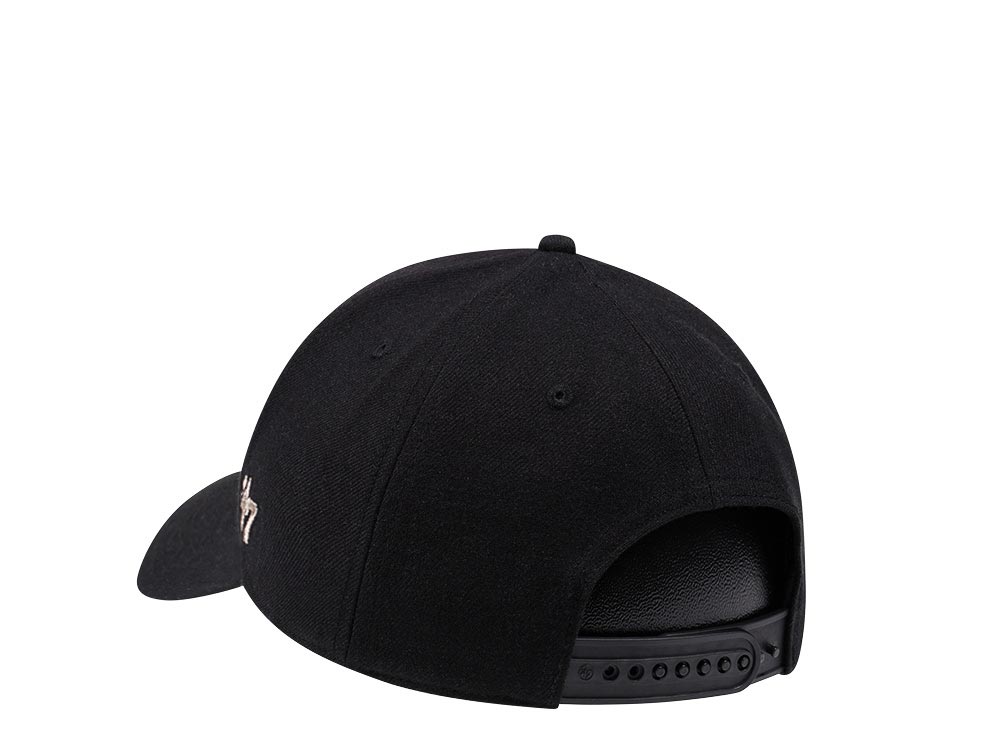47Brand New York Yankees Black and Cream Classic Snapback Cap