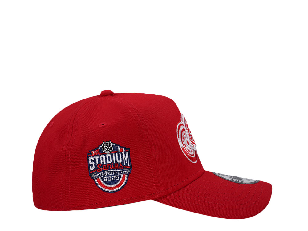 New Era Detroit Red Wings Stadium Series 2025 Red Prime Edition 9Forty A Frame Snapback Cap