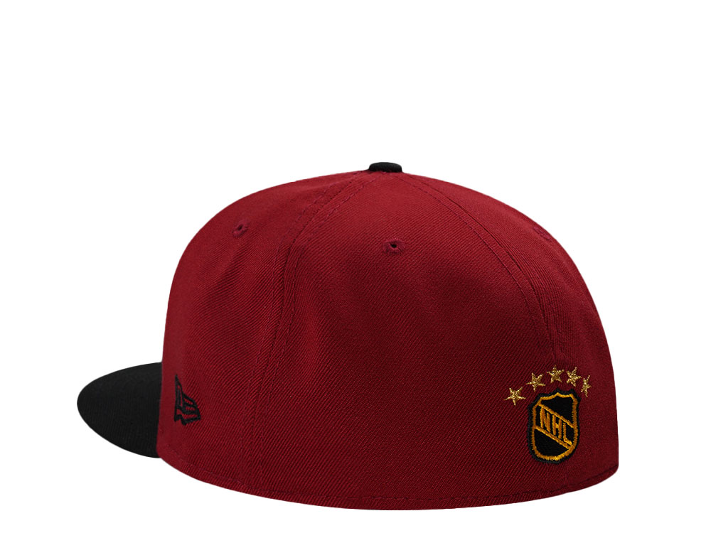New Era Dallas Stars 20th Anniversary Red Two Tone Edition 59Fifty Fitted Cap