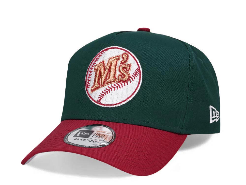 New Era Seattle Mariners Cooperstown Two Tone 9Forty A Frame Snapback Cap