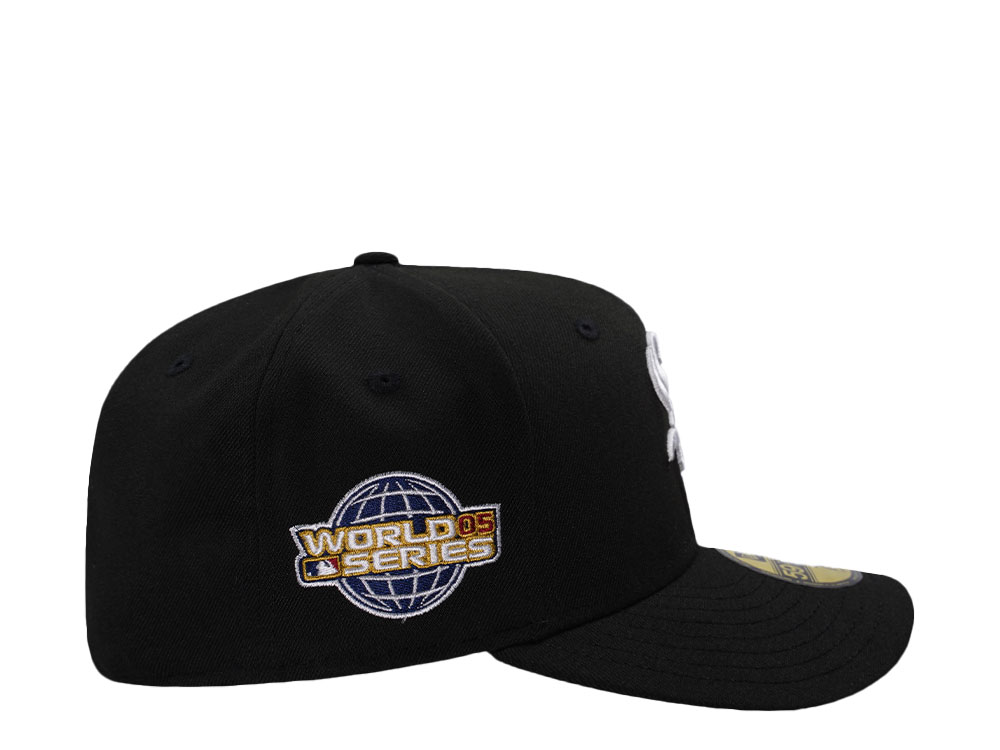 New Era Chicago White Sox World Series 2005 Black Prime Edition 59Fifty Pre Curved Fitted Cap
