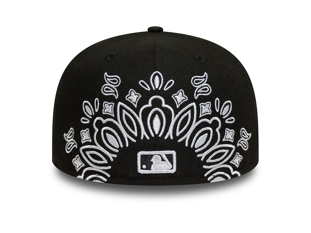 New Era New York Yankees Black Paisley Edition 59Fifty Fitted Cap