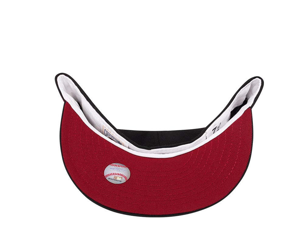 New Era Atlanta Braves World Series 1995 Pinot Noir Edition 59Fifty Fitted Cap