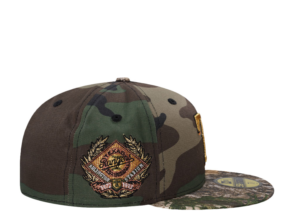 New Era Texas Rangers Arlington Stadium Outdoor Prime Two Tone Edition 59Fifty Fitted Cap