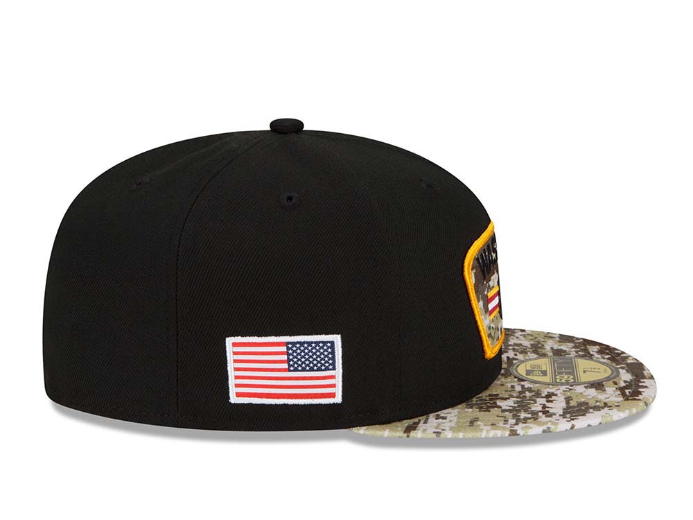 New Era Washington Football Team Salute to Service 21 59Fifty Fitted Cap