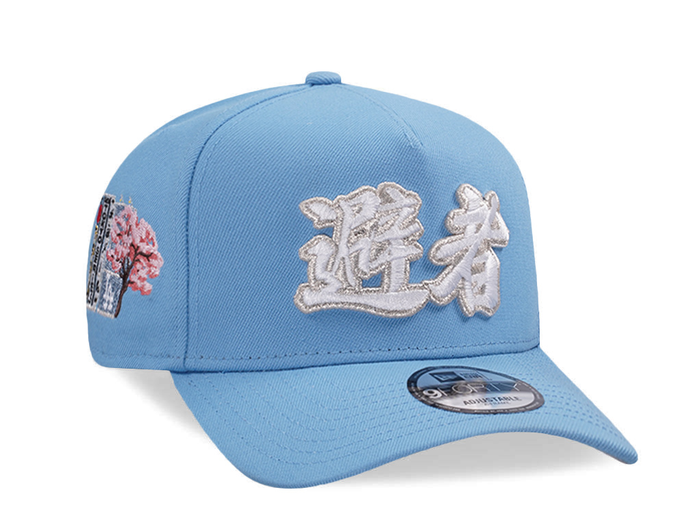 New Era Los Angeles Dodgers Tokyo Series Sky Blue Prime Edition 9Forty A Frame Snapback Cap