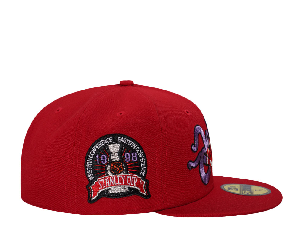 New Era Detroit Red Wings Stanley Cup Al Throwback Edition 59Fifty Fitted Cap